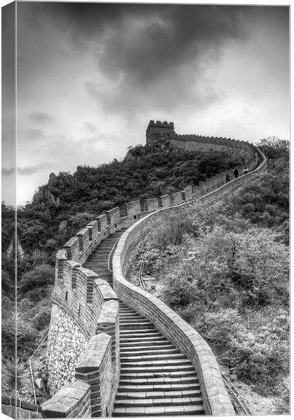 Great Wall of China Canvas Print by Wendy Williams CPAGB