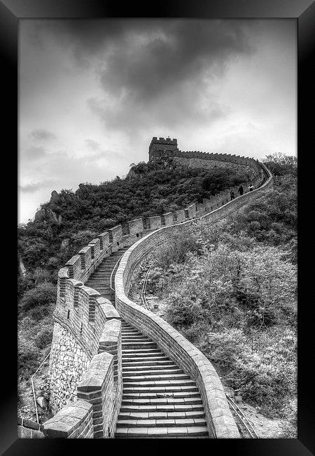 Great Wall of China Framed Print by Wendy Williams CPAGB