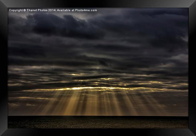  after the storm Framed Print by Thanet Photos