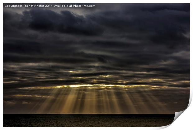  after the storm Print by Thanet Photos