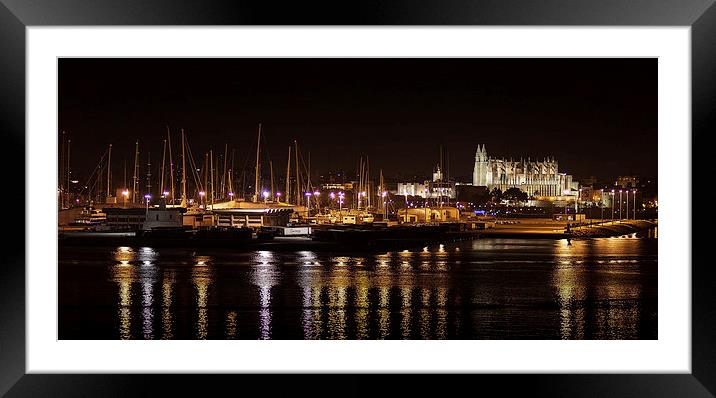  Cathedral of Santa Maria of Palma Framed Mounted Print by Leighton Collins