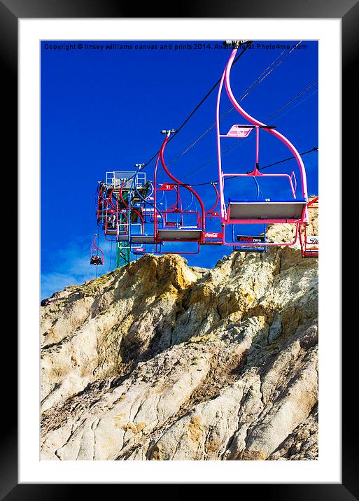  Alum Bay Express Framed Mounted Print by Linsey Williams