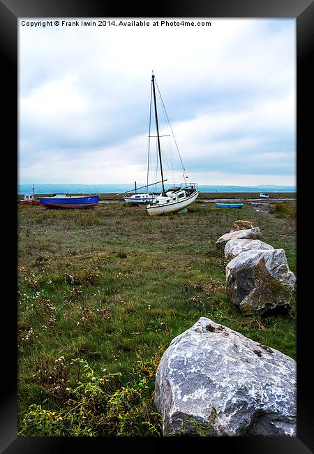  Abandoned and worse for wear boats Framed Print by Frank Irwin