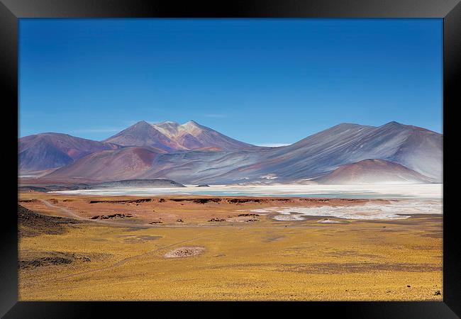  Atacama Hills Framed Print by David Hare