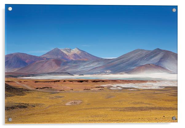  Atacama Hills Acrylic by David Hare