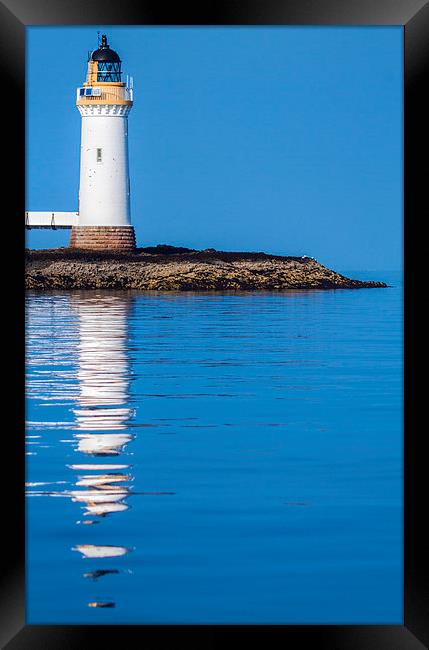 Lighthouse near Tobermory, Mull, Scotland Framed Print by James Bennett (MBK W