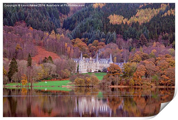  Tigh Mor Trossachs  Print by Kevin Askew