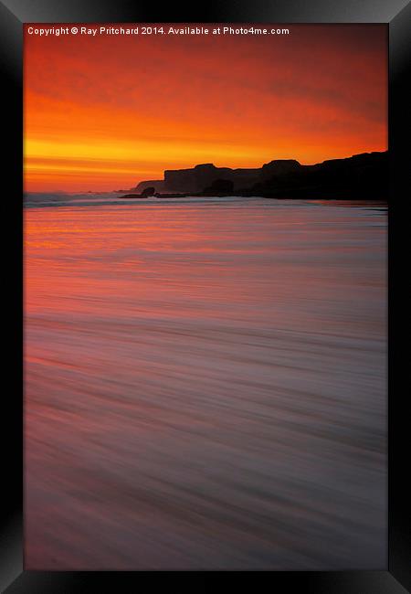  South Shields Sunrise Framed Print by Ray Pritchard