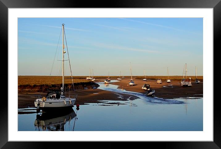  Wells next to Sea, North Norfolk Framed Mounted Print by Gordon Holmes