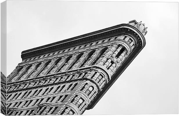 Flat Iron Building III Canvas Print by Tom Hall