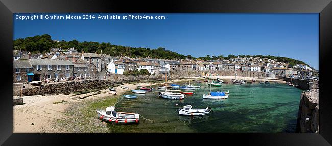 Mousehole Framed Print by Graham Moore