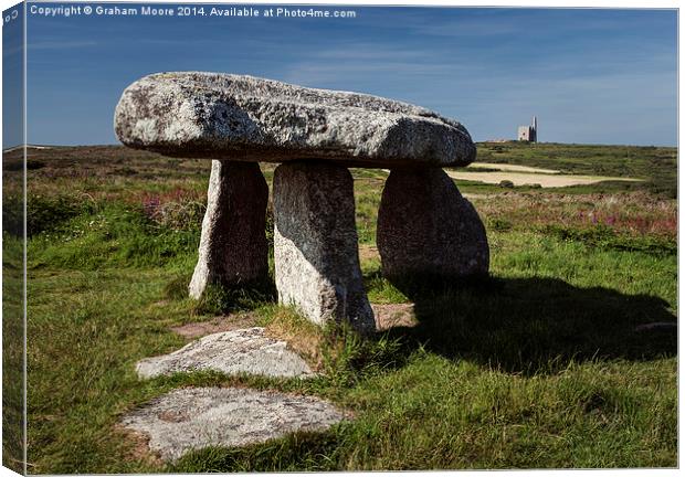Lanyon Quoit Canvas Print by Graham Moore