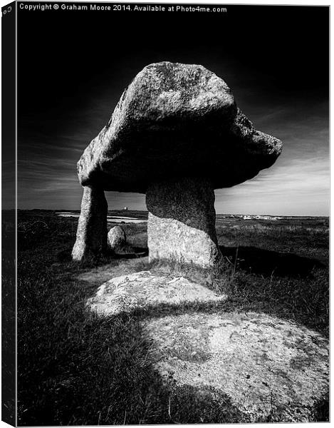 Lanyon Quoit Canvas Print by Graham Moore