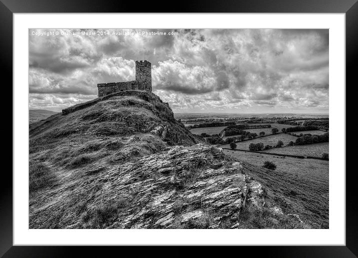 Brentor Church Framed Mounted Print by Graham Moore