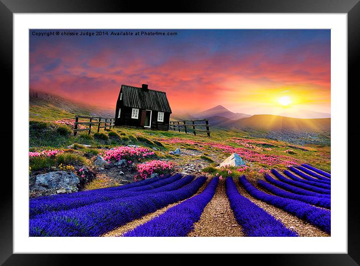  The little black house  Framed Mounted Print by Heaven's Gift xxx68