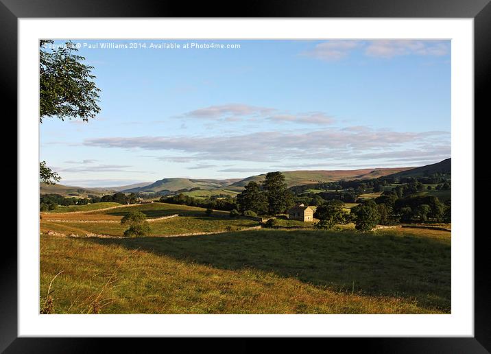 The Yorkshire Dales Framed Mounted Print by Paul Williams