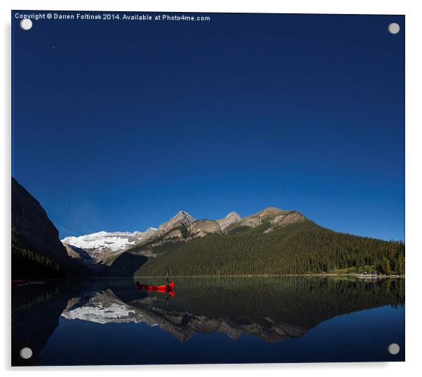 Lake Louise, Banff National Park, Canada Acrylic by Darren Foltinek