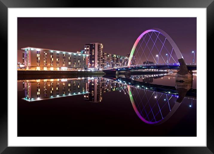 The Clyde Arc Framed Mounted Print by Stephen Taylor