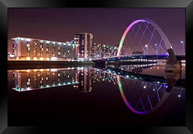 The Clyde Arc Framed Print by Stephen Taylor