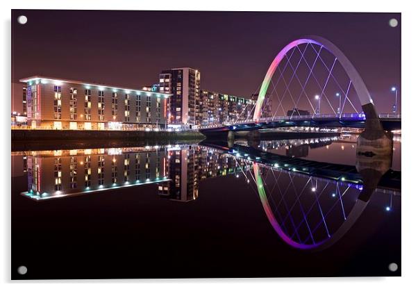 The Clyde Arc Acrylic by Stephen Taylor