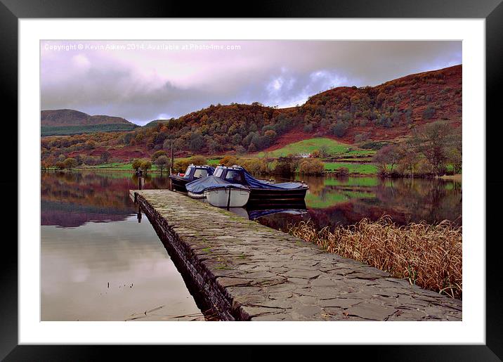 Lake of Menteith Framed Mounted Print by Kevin Askew