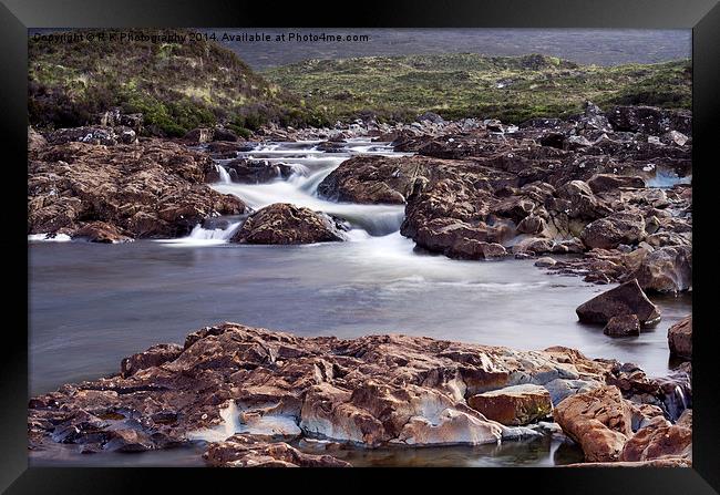  Sligachan River Framed Print by R K Photography