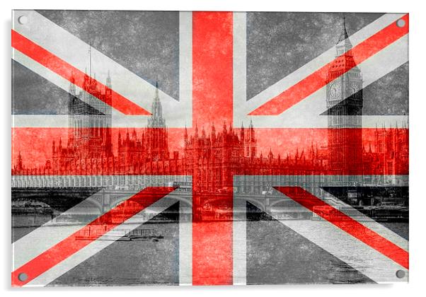  London Mix  Acrylic by Louise Godwin