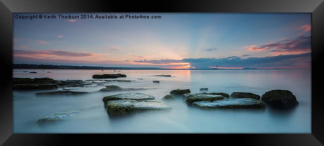 Evening at Seton Sands Framed Print by Keith Thorburn EFIAP/b