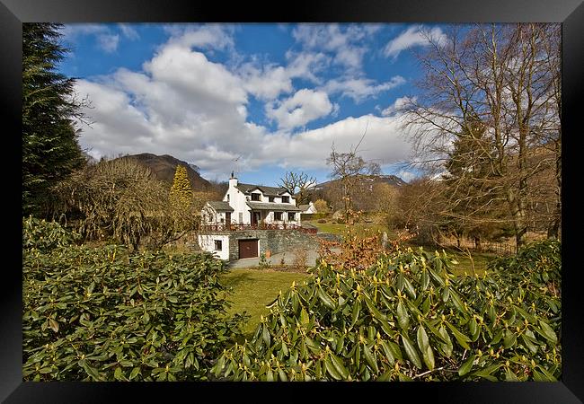  Country House - Coniston Framed Print by Gary Kenyon