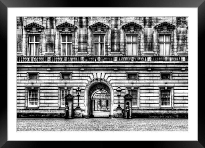 Buckingham Palace London Framed Mounted Print by David Pyatt