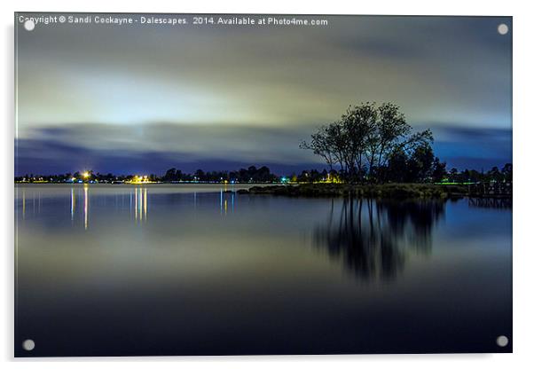  Lake Of Tranquility (Colour) Acrylic by Sandi-Cockayne ADPS