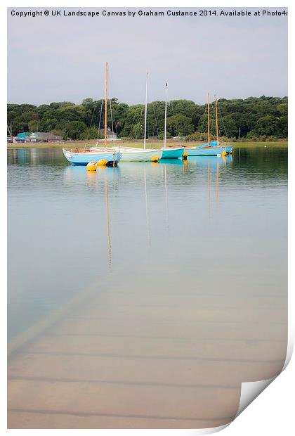  Yarmouth Reflections Print by Graham Custance