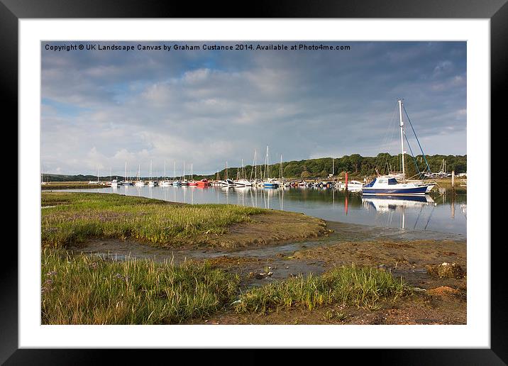  Yarmouth Reflections Framed Mounted Print by Graham Custance
