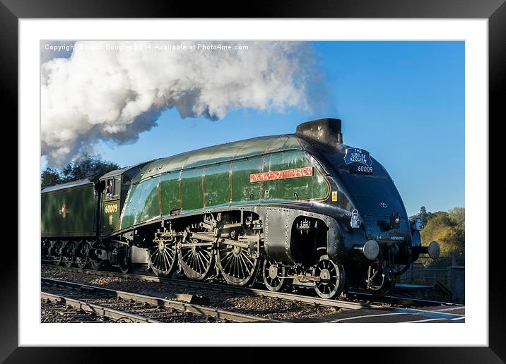 The Union of South Africa steam locomotive Framed Mounted Print by Keith Douglas