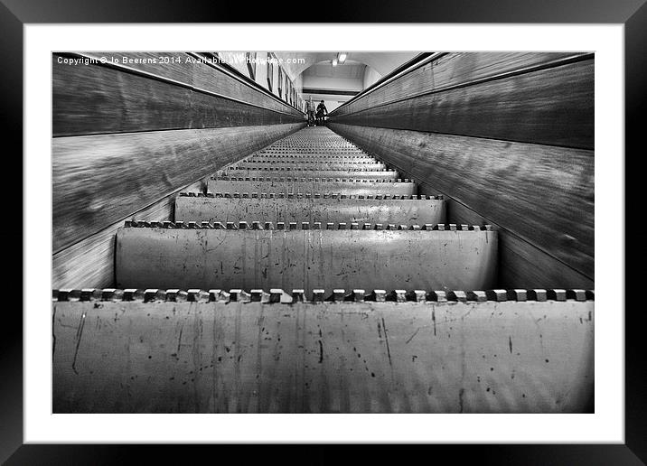 going down Framed Mounted Print by Jo Beerens