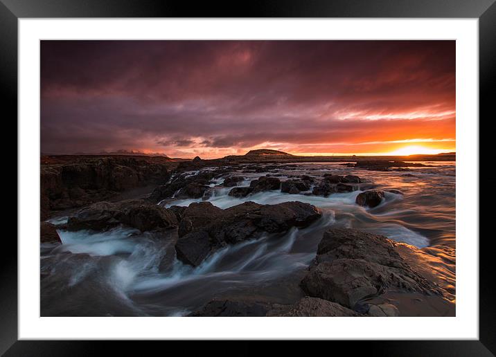  The Rushing Water Framed Mounted Print by Kevin Browne