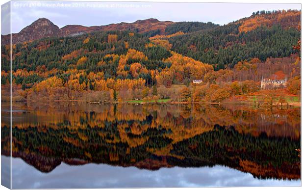  Trossachs Hotel Canvas Print by Kevin Askew
