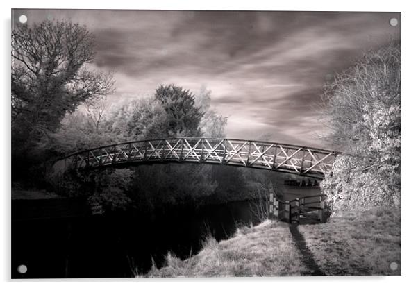 The Bridge Acrylic by Lu Parrott