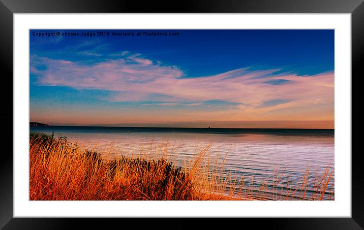  Bournemouth coast Dorset uk  Framed Mounted Print by Heaven's Gift xxx68