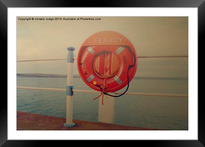  LifeBuoy  Framed Mounted Print by Heaven's Gift xxx68