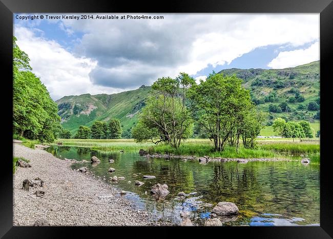 Brothers Water Lake District Framed Print by Trevor Kersley RIP
