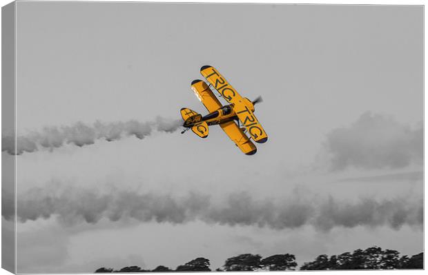  Pitts Special Canvas Print by Simon Hackett