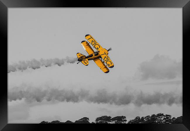  Pitts Special Framed Print by Simon Hackett
