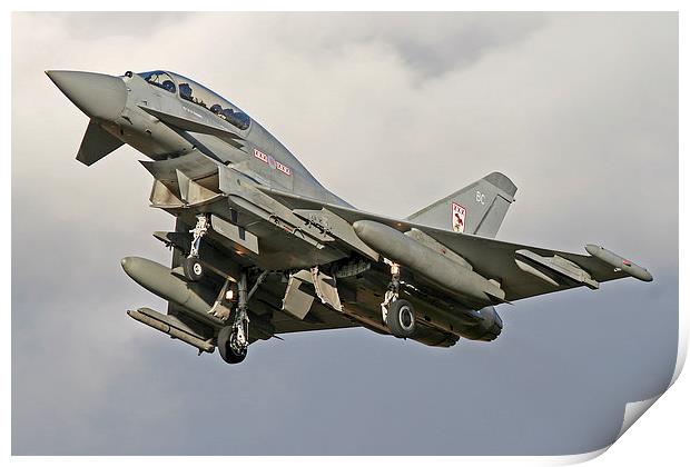  Eurofighter Typhoon Print by Rachel & Martin Pics