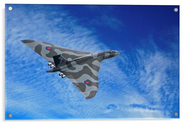  Avro Vulcan Acrylic by Geoff Storey