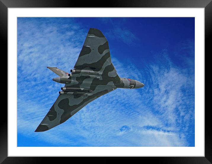  Avro Vulcan (3) Framed Mounted Print by Geoff Storey
