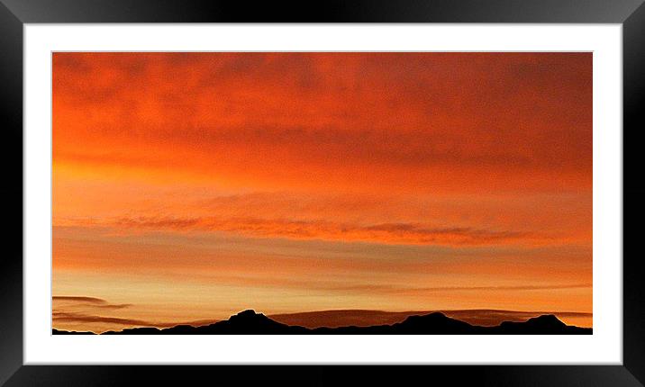  from skye Framed Mounted Print by dale rys (LP)