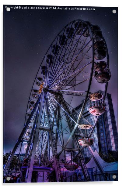 the brum eye  Acrylic by carl blake