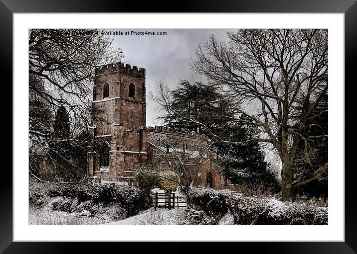  St Botolph's Church, Rugby, Warwickshire Framed Mounted Print by Avril Harris