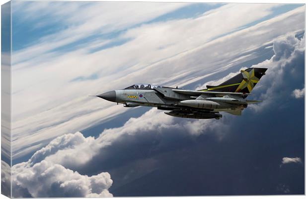 31 Squadron 90th Tornado   Canvas Print by J Biggadike